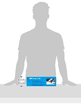 3M Strip Calk, 08578, 1 ft Strips, Black, Soft Butyl Rubber, Permanent Elasticity, Joint Filling, Trunk Seams, 60 Pack