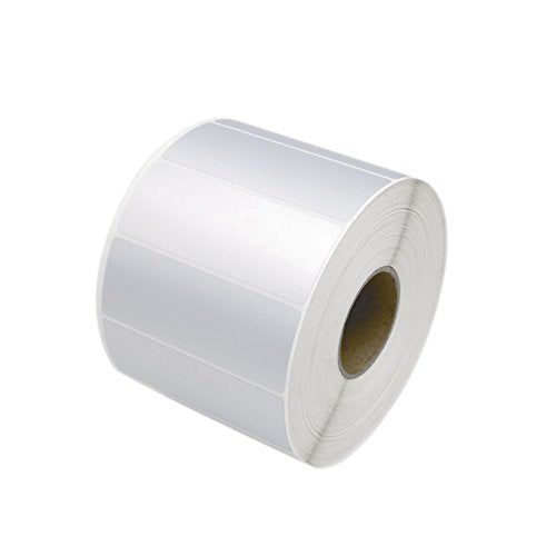 KINGLAKE Waterproof Self-Adhesive Polyester Labels Corrosion Resistance Oil Resistant Sticker Label 1000 PCS Silver Plant Labels