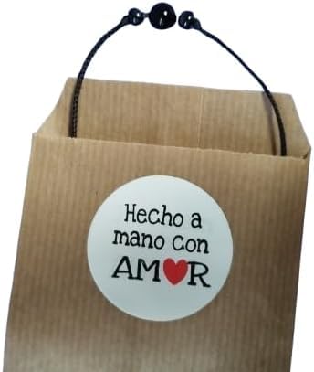 100 Labels ¨Hecho a Mano con Amor¨Spanish Stickers