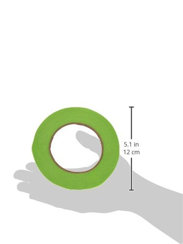 3M 233+ Masking Tape, 0.25" width x 55M length (1 roll) 55 Meters 0.25 inches 1