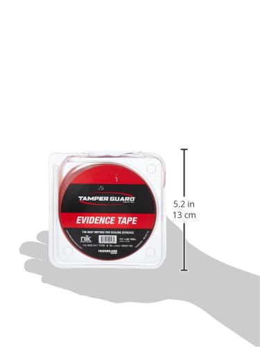 Tamper Guard Evidence Tape, 1.25 FT. X 84 FT. Roll