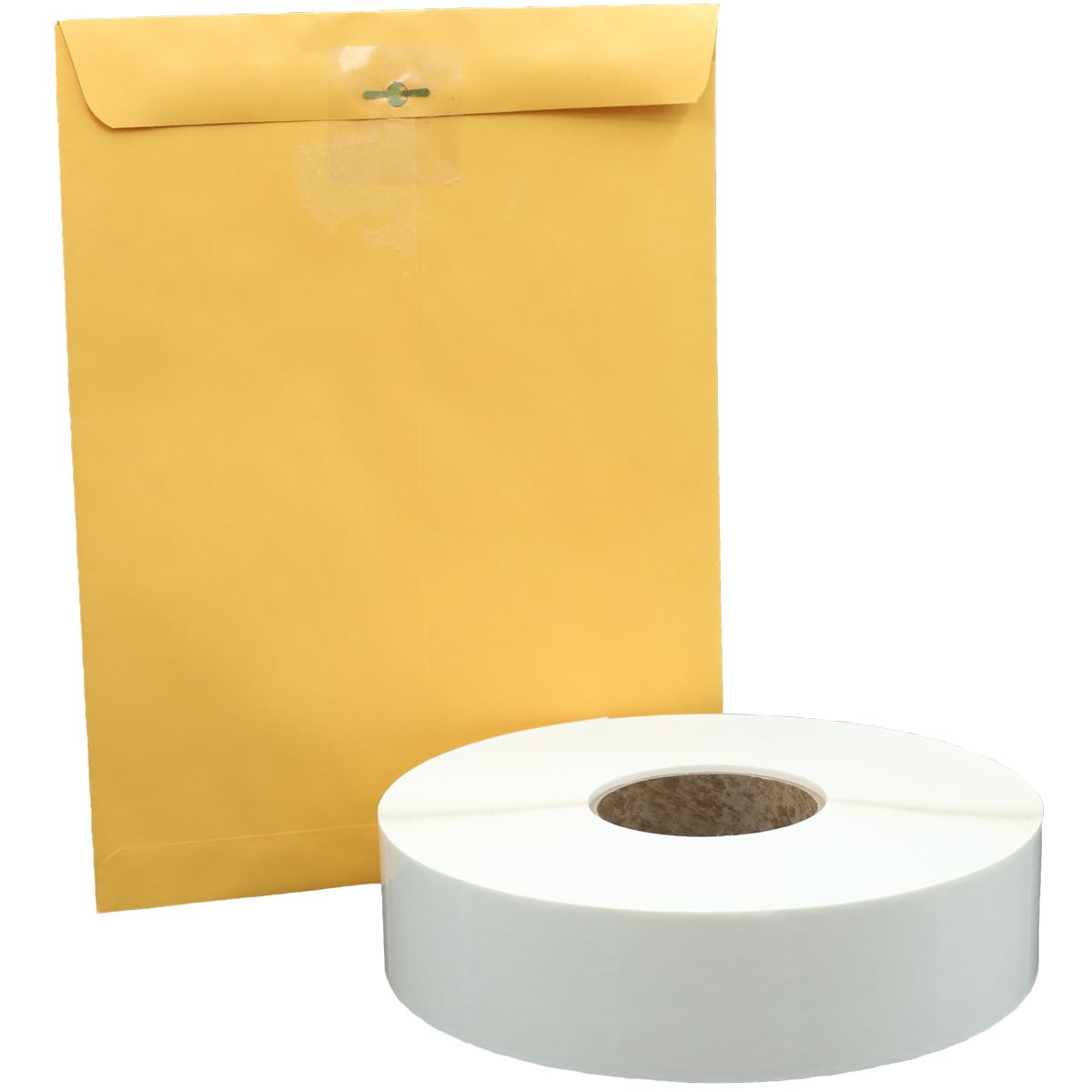 2" Ultra Clear Square Wafer Seals, 5,000 Total Labels