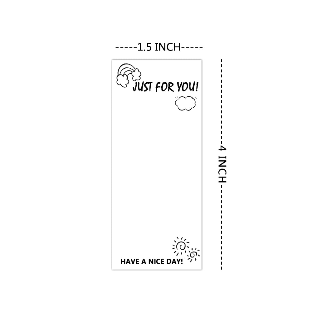 Blank Thank You Tamper Evident Labels,4x1.5 Inch Happy Mail Tamper Resistant Stickers for Small Business,Gift Box,Packaging,300 Pcs