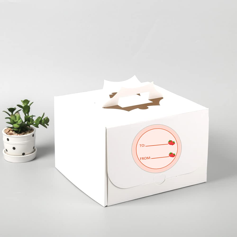 Pink Strawberry Thank You Stickers Labels Strawberry Envelope Seals 2 Inch to and from Present Stickers Thank You for Being So Sweet Birthday Party Favors Labels 240 Pcs Per Pack