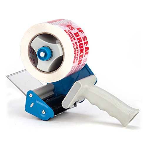 Stop Sign Sealing Tape, Strong Preprinted Tape If Seal is Broken... Stop 3" x110 Yards (330ft), 2.5 Mil Thickness Box Sealing Packaging Tape Security Shipping - 1 Roll 1 Roll - 3" Wide (Stop Sign)