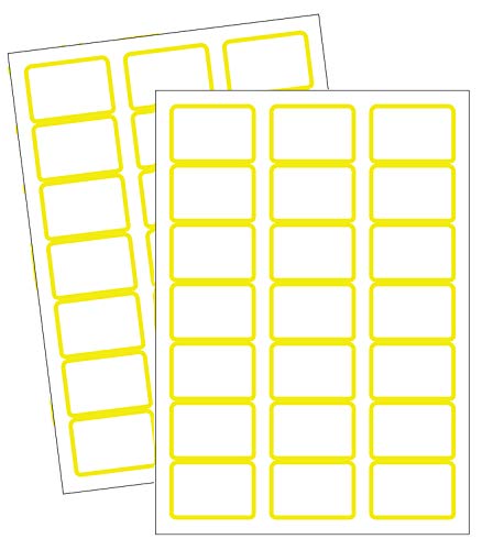 Clothing Labels, Name Labels, Washer and Dryer Safe, No-Iron, Labels for Daycare, Washable, Write-On, Made in The USA, Highlighter" Design, Set of 1 "Highlighter", Set of 1
