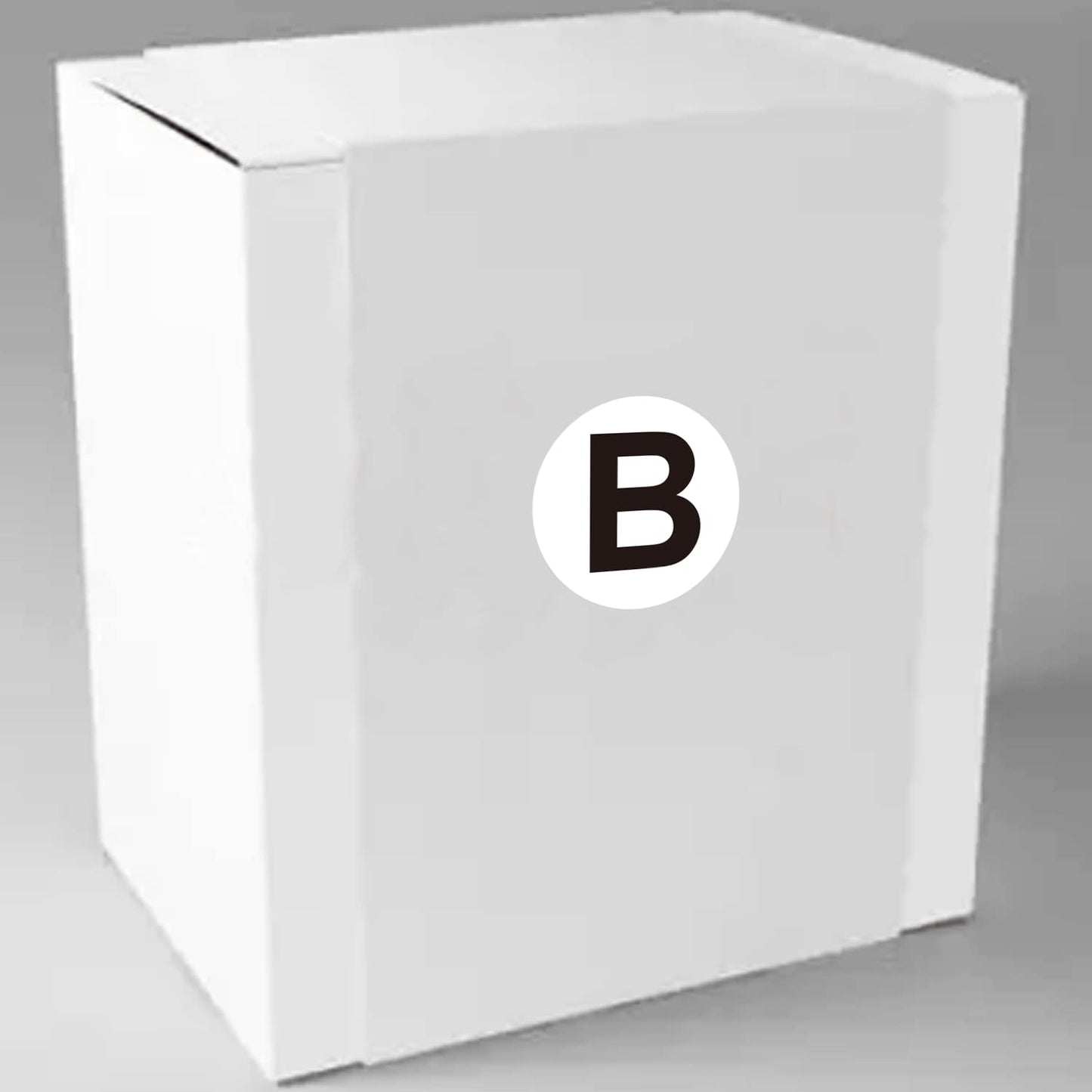 Letter B Inventory Labels 1 Inch Round Circle Dots Labels - Capital Letter b Stickers 500 Adhesive Stickers Black B 1 inch B