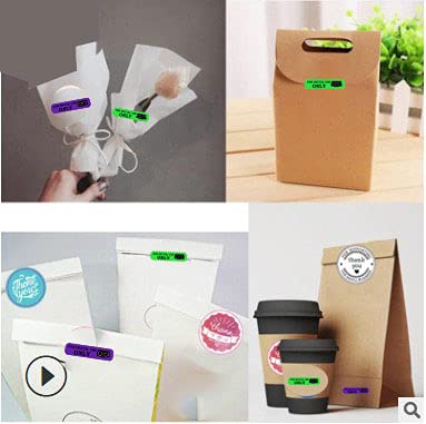1.5' x 3/8' Green for Rectal Use Only Stickers Waterproof - 500 Funny Gags for Adults - Prank Stickers Funny Joke Removable Labels (Green)