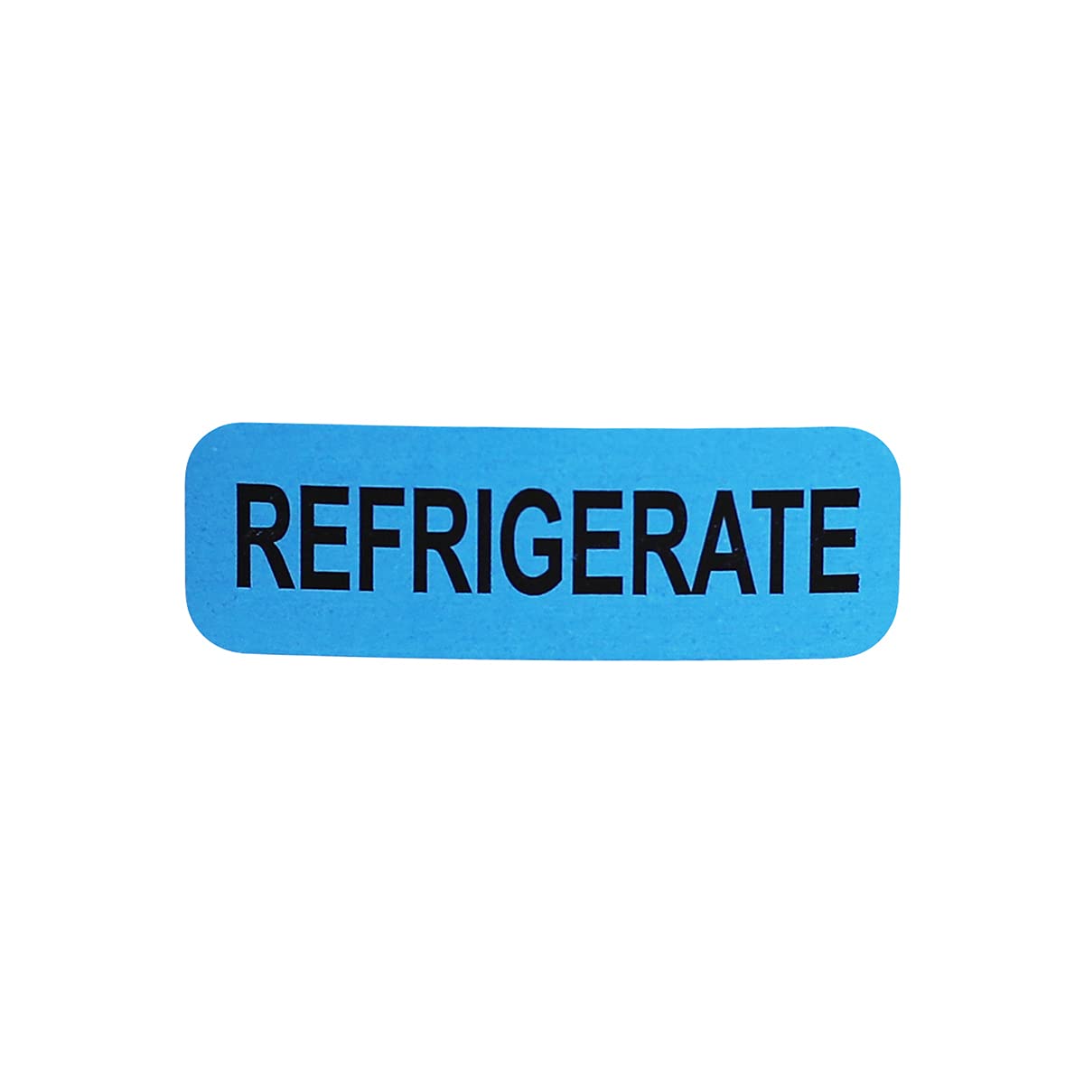 Refrigerate Medical Healthcare Labels, 0.5 x 1.5 Inch Rectangle, 500 Total Labels