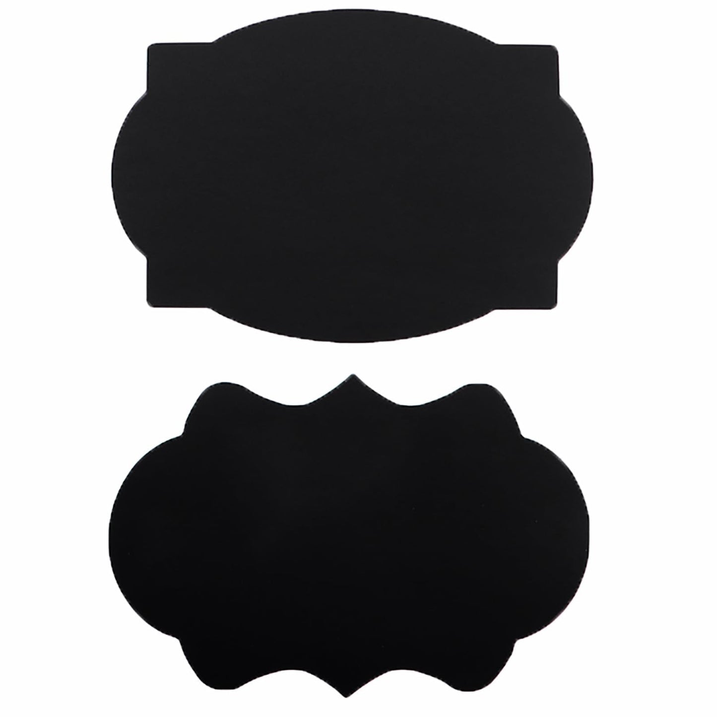 160PCS Black Self Adhesive Chalkboard Stickers Waterproof Spice Label Removable Stickers with 2 White Liquid Chalk Suitable for Food Containers Wedding Decoration Scrapbooking