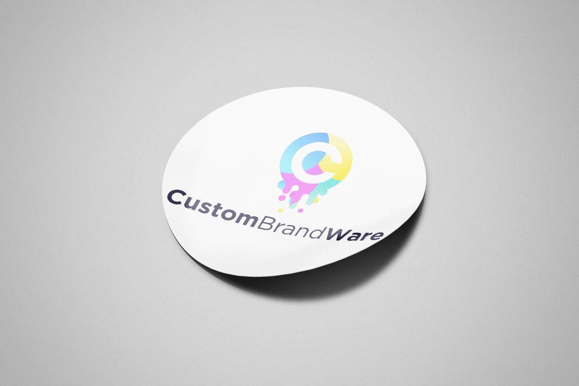 50+ Custom Circle Sticker Labels, Gloss/Matte Custom Sticker, Any Text + Image, Your Logo Design is Printed on Premium Paper (1.5 inch Circle) 1.5 inch Circle