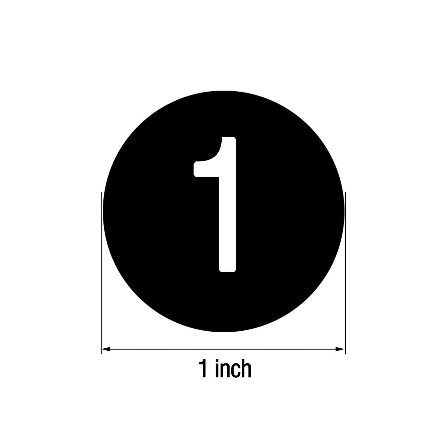 10 Sheets 1 to 50 Number Stickers Vinyl Consecutive Number Stickers Self Adhesive Decal for Indoor and Outdoor Waterproof Labels Number Inventory Stickers for Inventory Classification(Black,1 Inch) Black 1 Inch