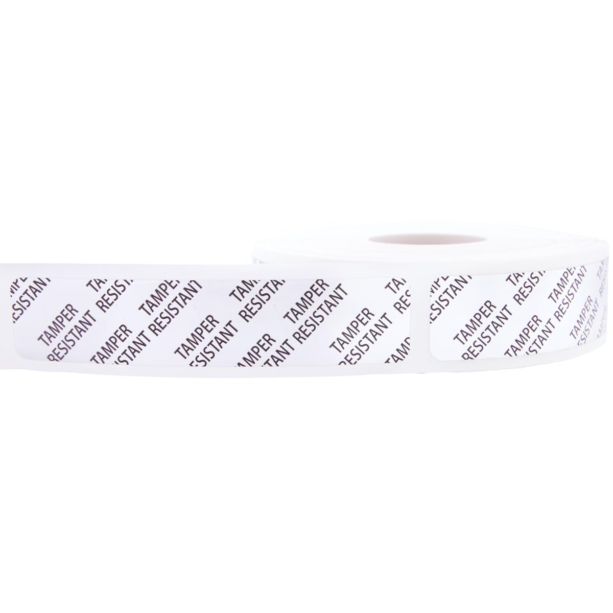 Tamper-Resistant Silver Metallic Labels, 0.75" x 3.5" Adhesive Stickers, 500-Pack Silver Metalized