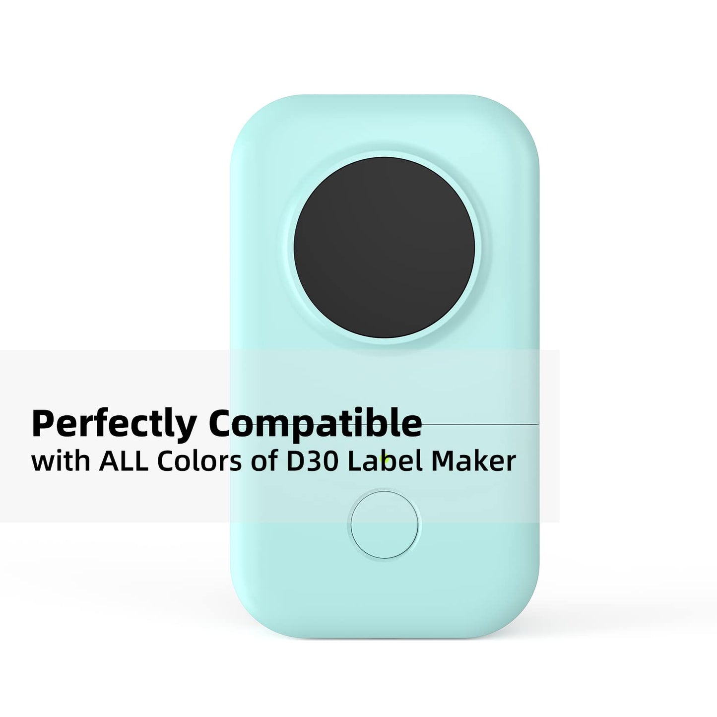 Phomemo D30 Label Paper, 0.47'' x 1.57'' • (12mm X 40mm), 480 Labels, D30 Thermal Printing Paper Tape, Compatible for D30 Portable Bluetooth Label Maker 0.47"x 1.57"