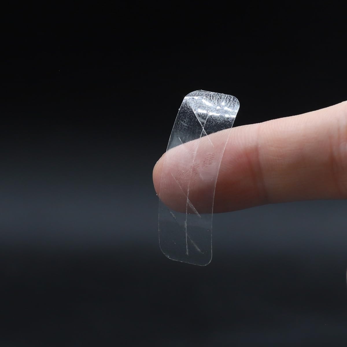 Ultra-Clear Tamper-Resistant Labels, Small Adhesive Seals, 0.5" x 1.5", Single roll of 500