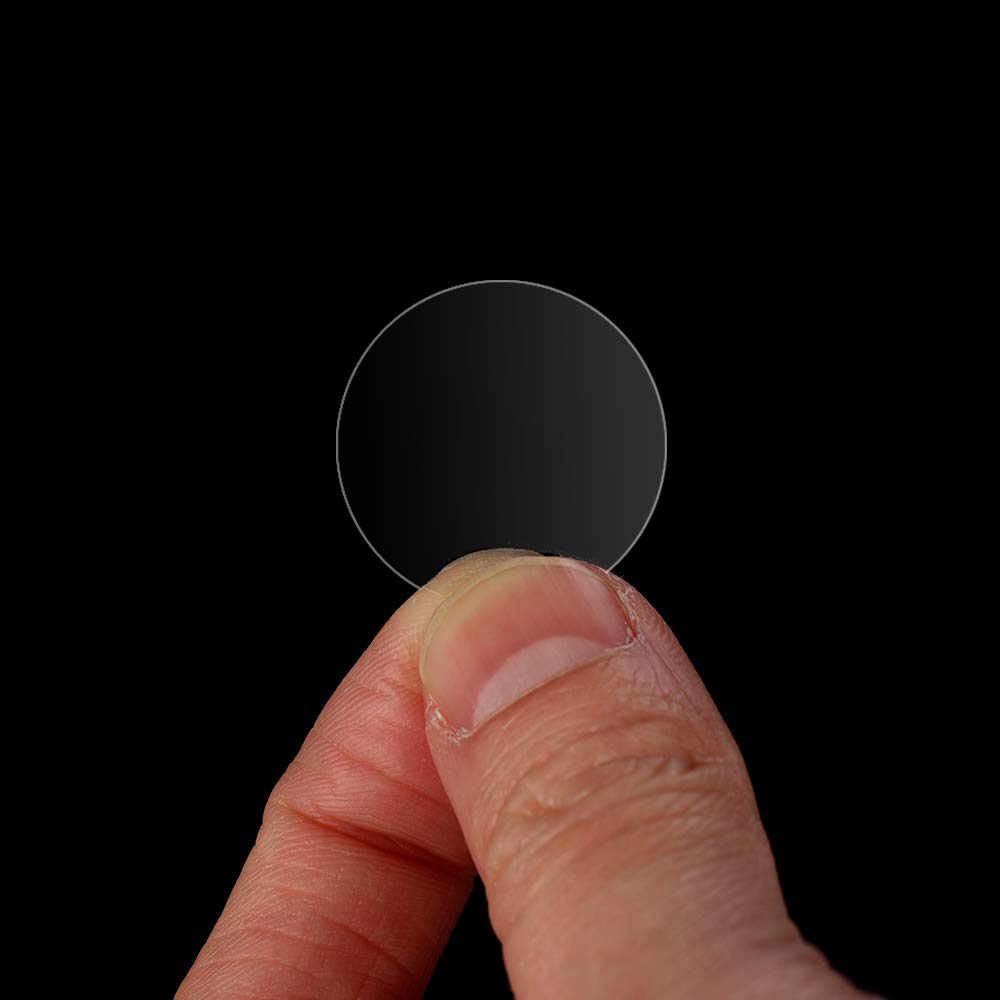 1135 PCS Transparent Clear Circle Labels Retail Package Seals 1/2inch 1inch 1-1/2inch Round Natural Paper Adhesive Wafer Package Seals Color Coding Stickers 0.5" 1" 1.5"