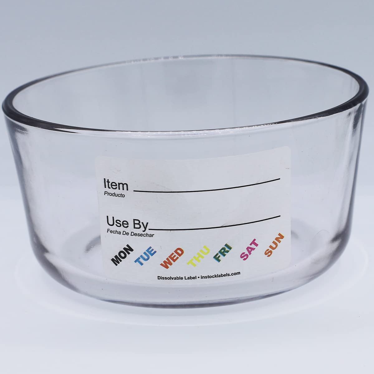 Simplified Universal Dissolvable Labels 2 x 3 500 Total Adhesive Stickers
