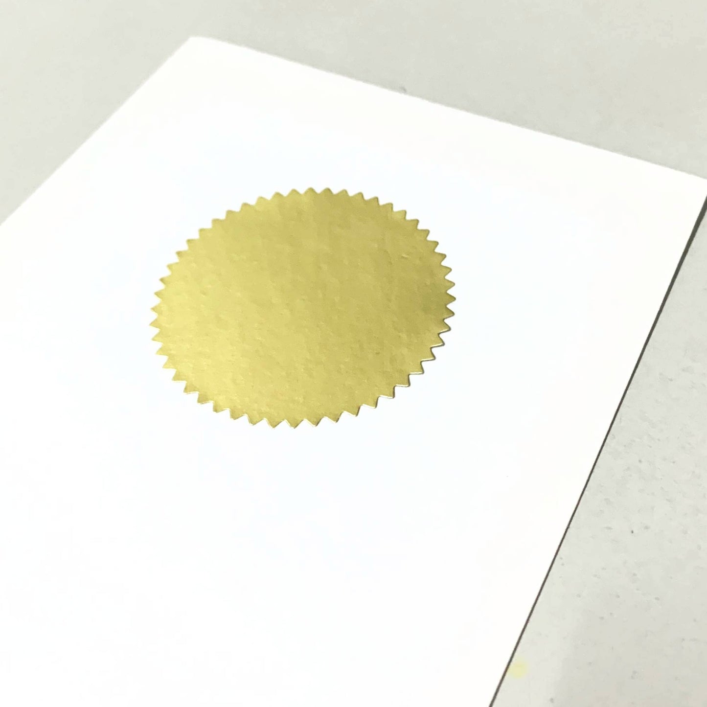 400 Pack, 2" Certificate Award Seals Stickers - Silver/Gold Gold + Silver | Pack of 400