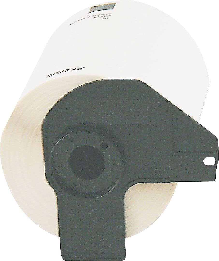 Brother Genuine DK-1241 Die Cut White Labels, 4 x 6 Inch Individual Labels, Large Shipping White Paper Labels, 200 Count, (1) Roll Per Box