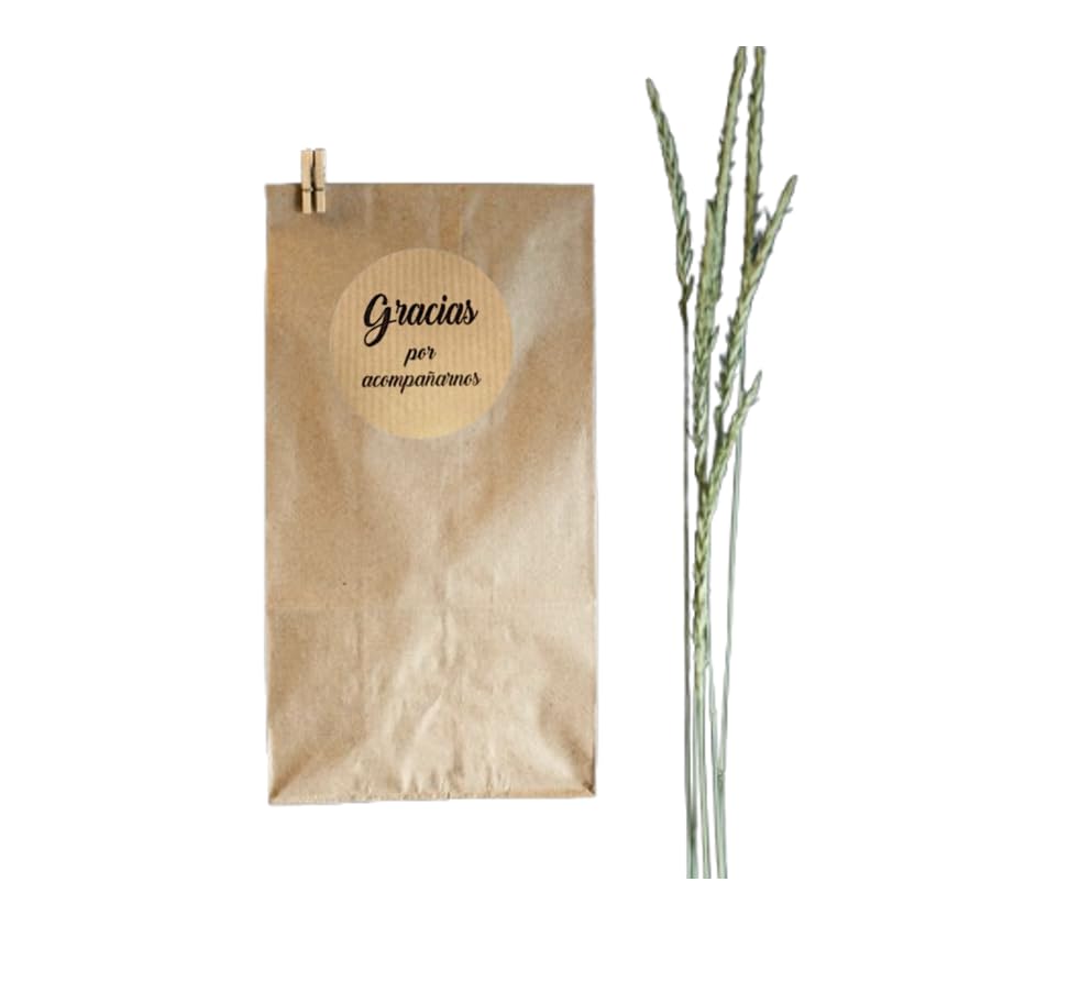 Gracias por acompañarnos Stickers, Kraft Stickers for Wedding Favors