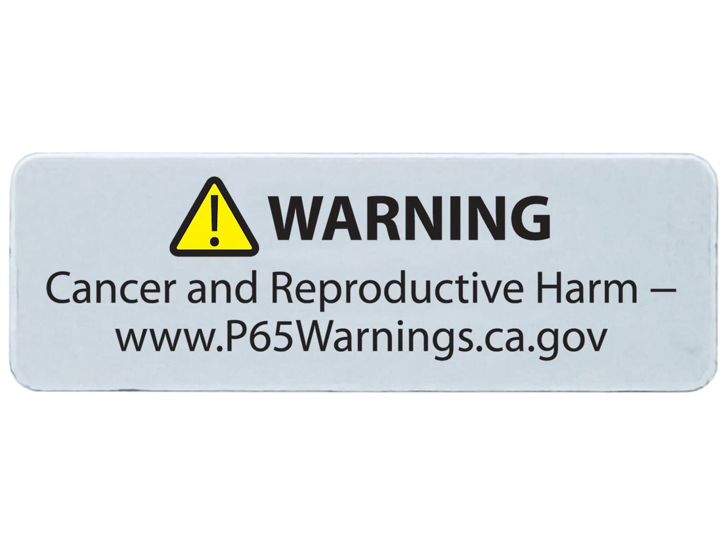 Proposition 65 Truncated Warning Labels, 0.5 Inch by 1.5 Inch | 1,000 Count