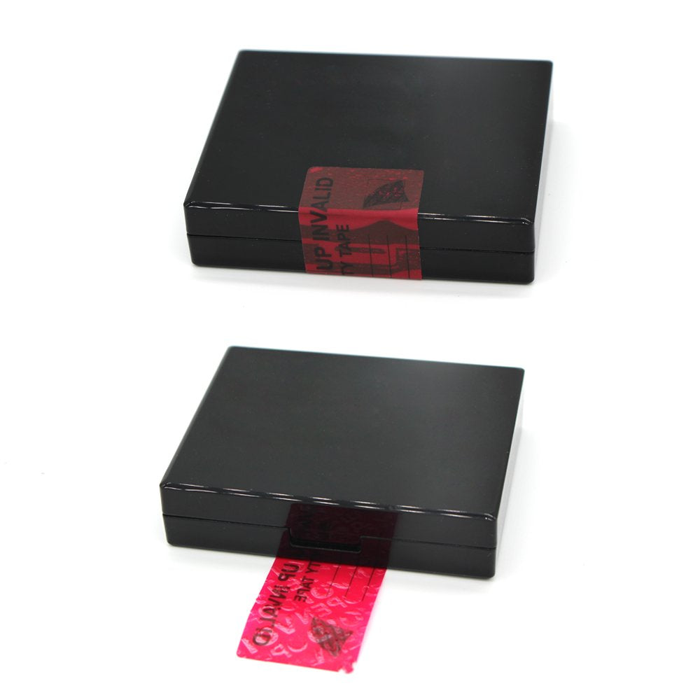 Solitary Walker 100Pcs Tamper Evident Security Void Stickers 1x2 inch Red Tamper Proof Labels Safety Torn up Invalid Seals Tape No Transfer No Damage to Protected Item