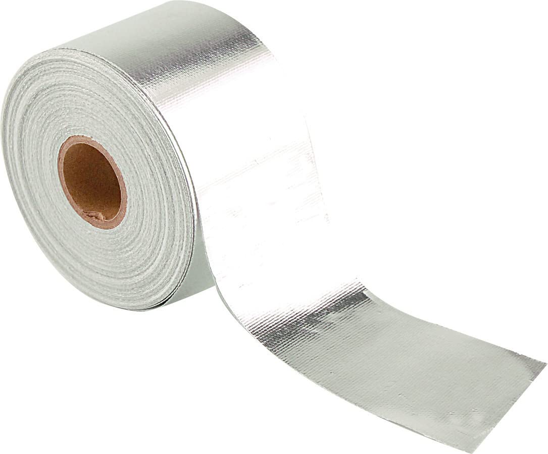 Design Engineering Cool-Tape | Self-Adhesive Aluminum Heat Reflective Tape | 1.5" x 30' Roll | High-Temperature (up to 400F) | Flexible Heat Shield for Automotive & Industrial Use