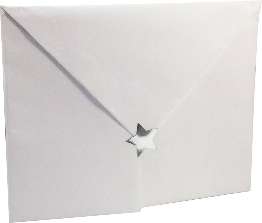 Metallic Silver Star Stickers, 3/4 Inch, 500 Metallic Plastic Labels per Roll - Perfect for Rewards, Decorations, and Crafts in Schools, Offices, and Home Use Metallic Silver