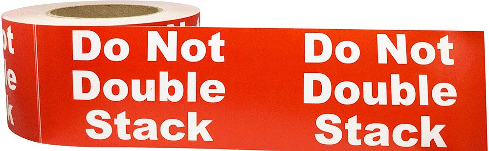 Do Not Double Stack 3 x 11 Inch Labels 250 Total Stickers on a Roll