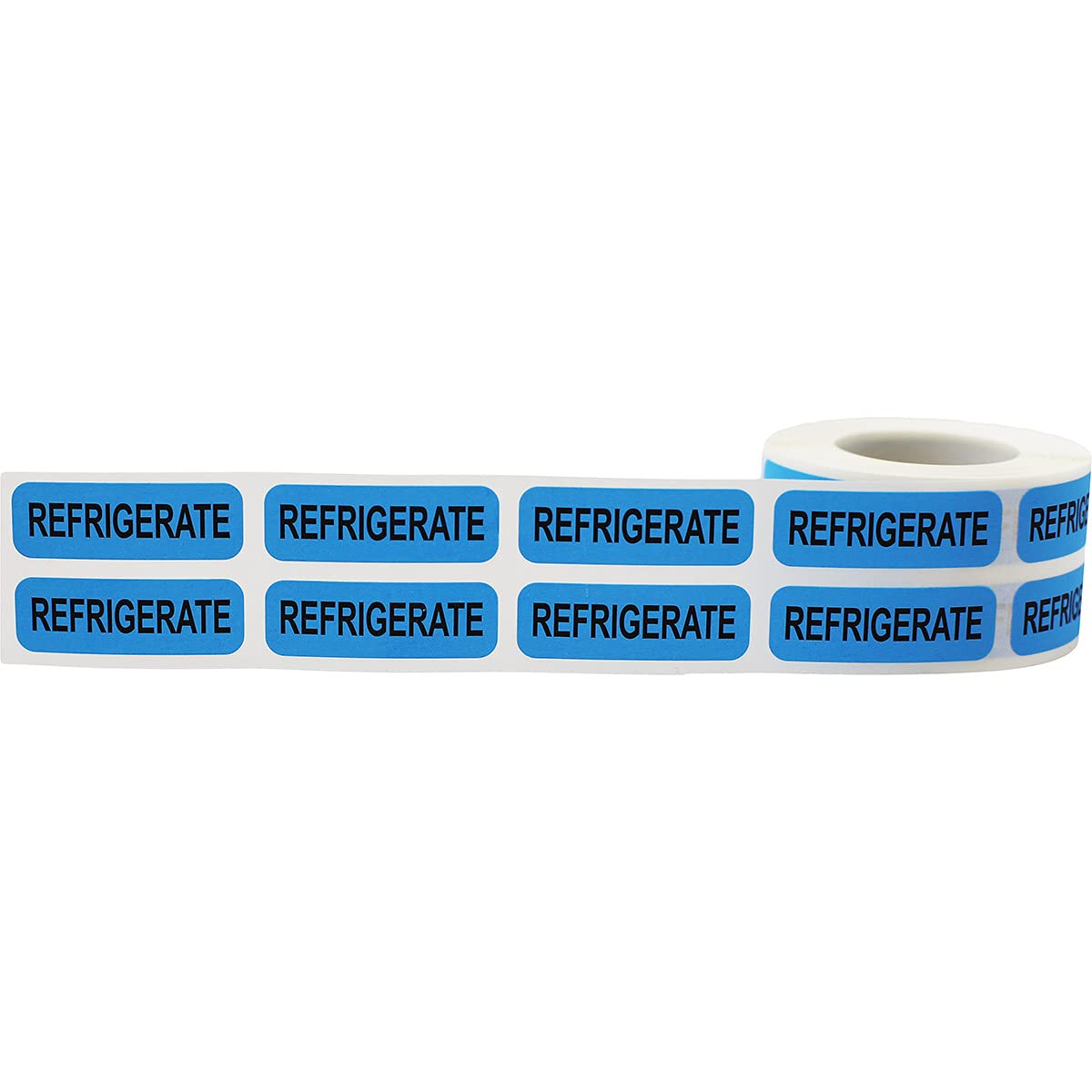 Refrigerate Medical Healthcare Labels, 0.5 x 1.5 Inch Rectangle, 500 Total Labels