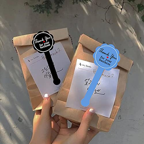 Thank You for Your Business Stickers,Tamper Evident Labels,Thank You for Your Order Labels,for Birthdays,Weddings,Giveaways,Perfect for Small Business Owner,200 Pcs.