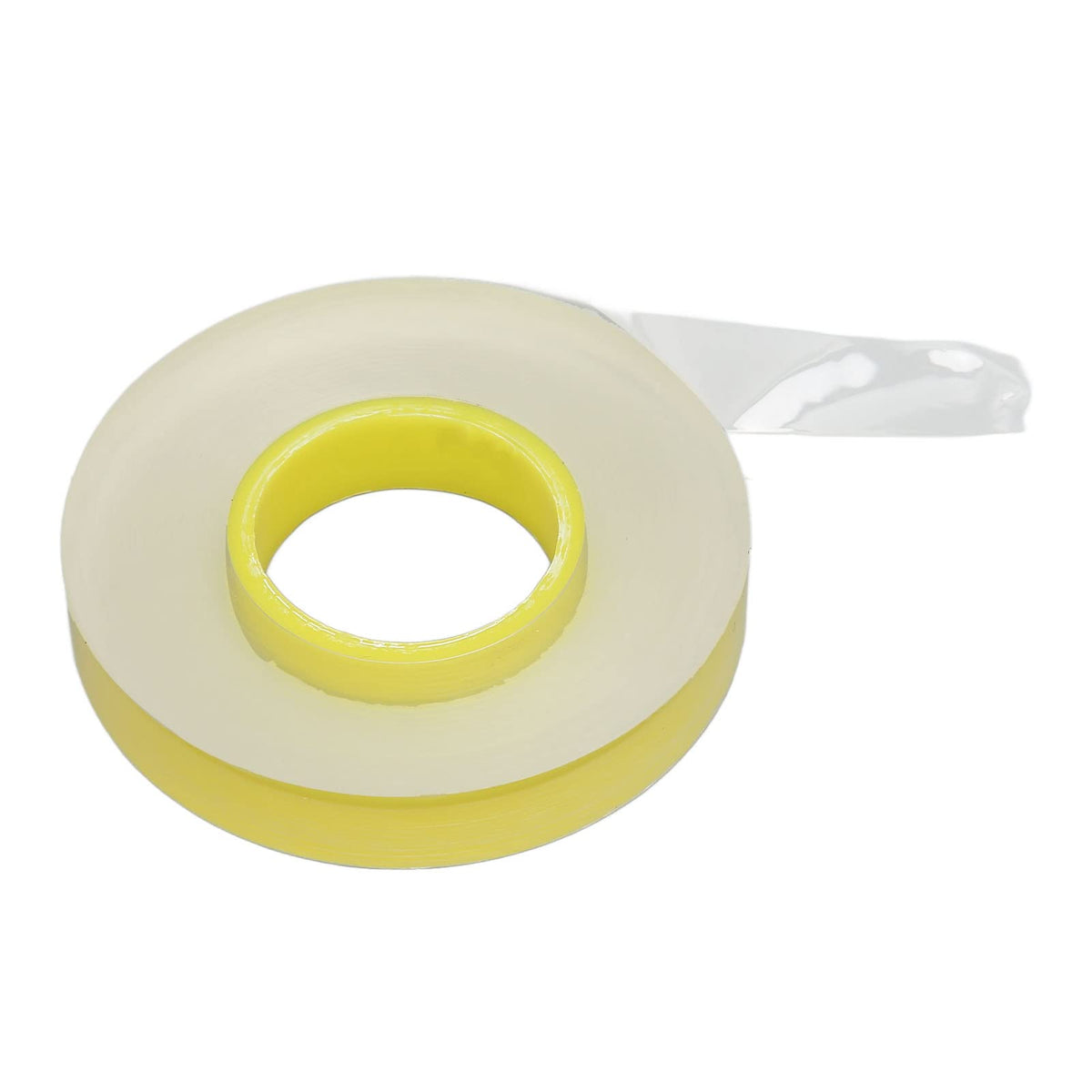 ZJchao Watch Film Tape, 2 Pcs 12mm Width Anti Static Transparent PVC Protective Film Tape for Watch Yellow Watch Film Tape Jewelry Protective Film Watch Scratch Dust Watch Repair Tool