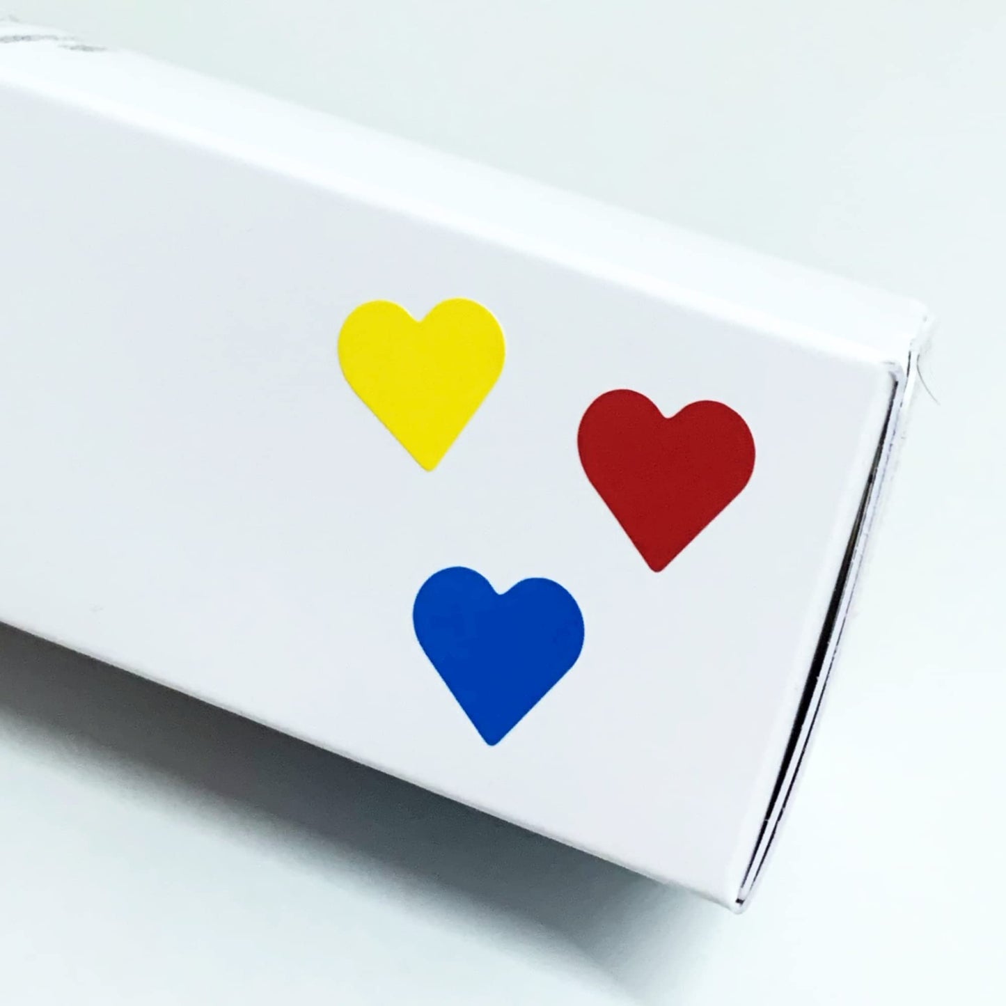 3000 Pieces - 1/2" Small Heart Stickers for Kids, Mini Tiny Heart Shaped Labels - 10 Colors