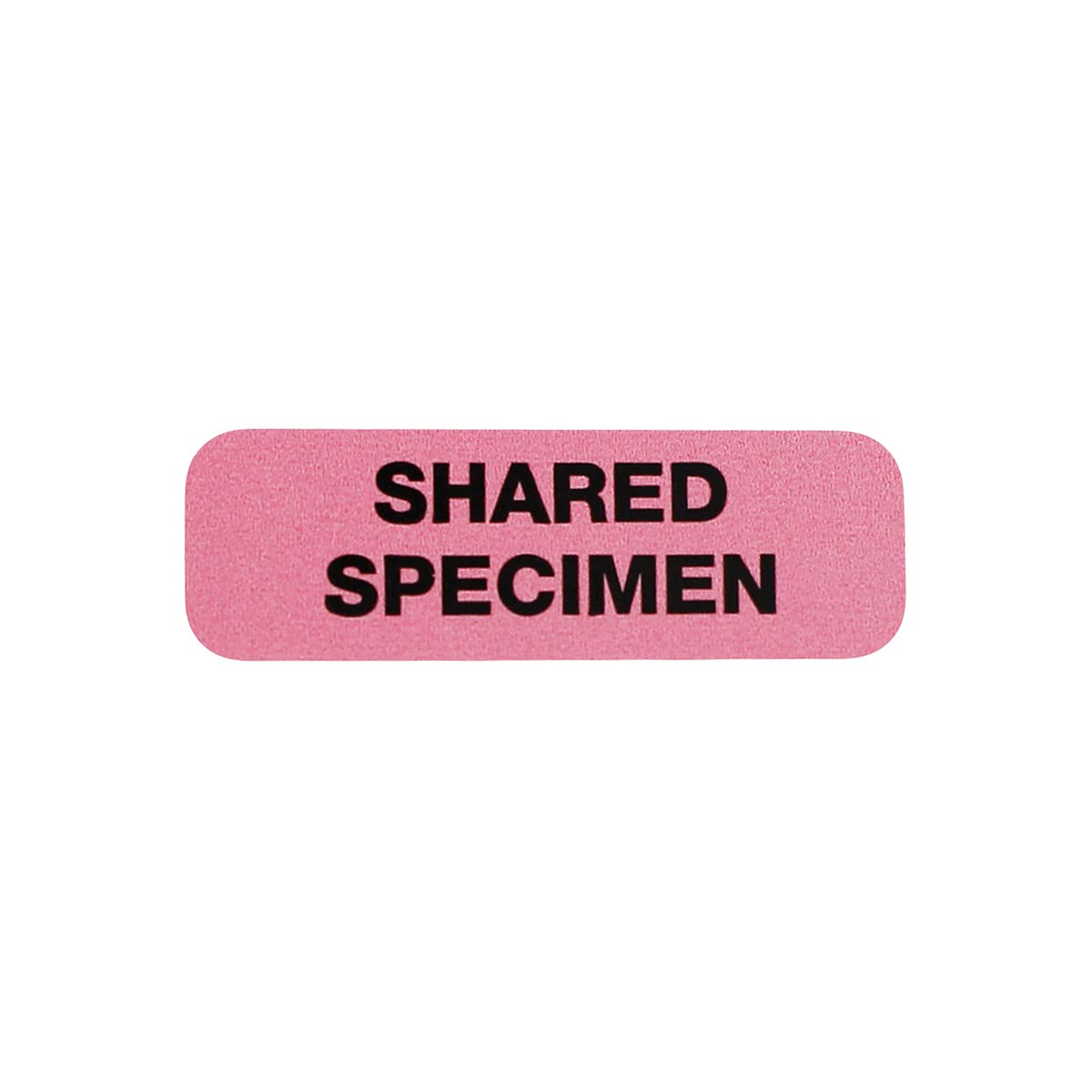 Shared Specimen Medical Healthcare Labels, 0.5 x 1.5 Inch Rectangle, 500 Total per Roll