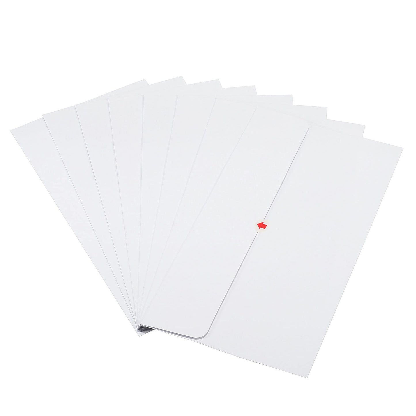 PATIKIL Small Arrow Stickers 0.2" Dia, 45 Sheet Self Adhesive Round Product Inspection Defects Indicator Industrial Work, Red