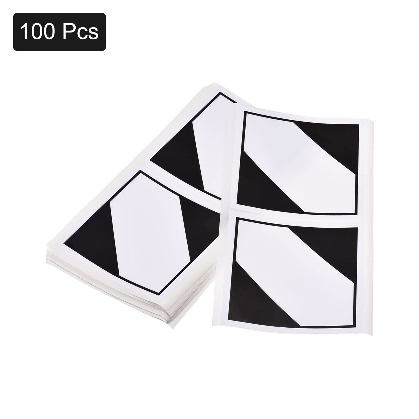 MECCANIXITY Square Shipping Labels Transport Stickers Limited Quantity of Dangerous Goods with Black Words 3.9 x 3.9 inch Pack of 100