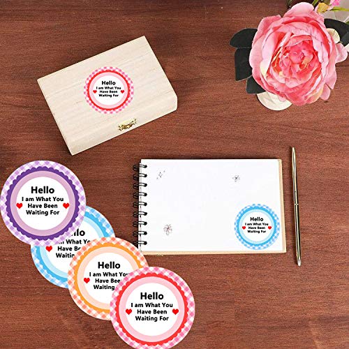 2 Inch Business Thank You Stickers,I'm What You've Been Waiting for Stickers for Package(504 Pcs)