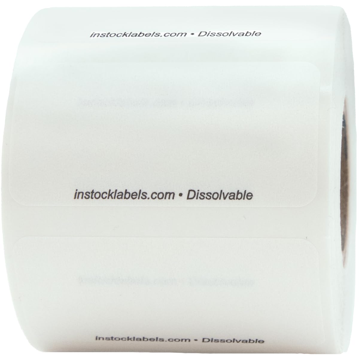 Dissolvable Blank Shelf Life Labels for Food Rotation Prep 1 x 2 Inch 500 Adhesive Stickers