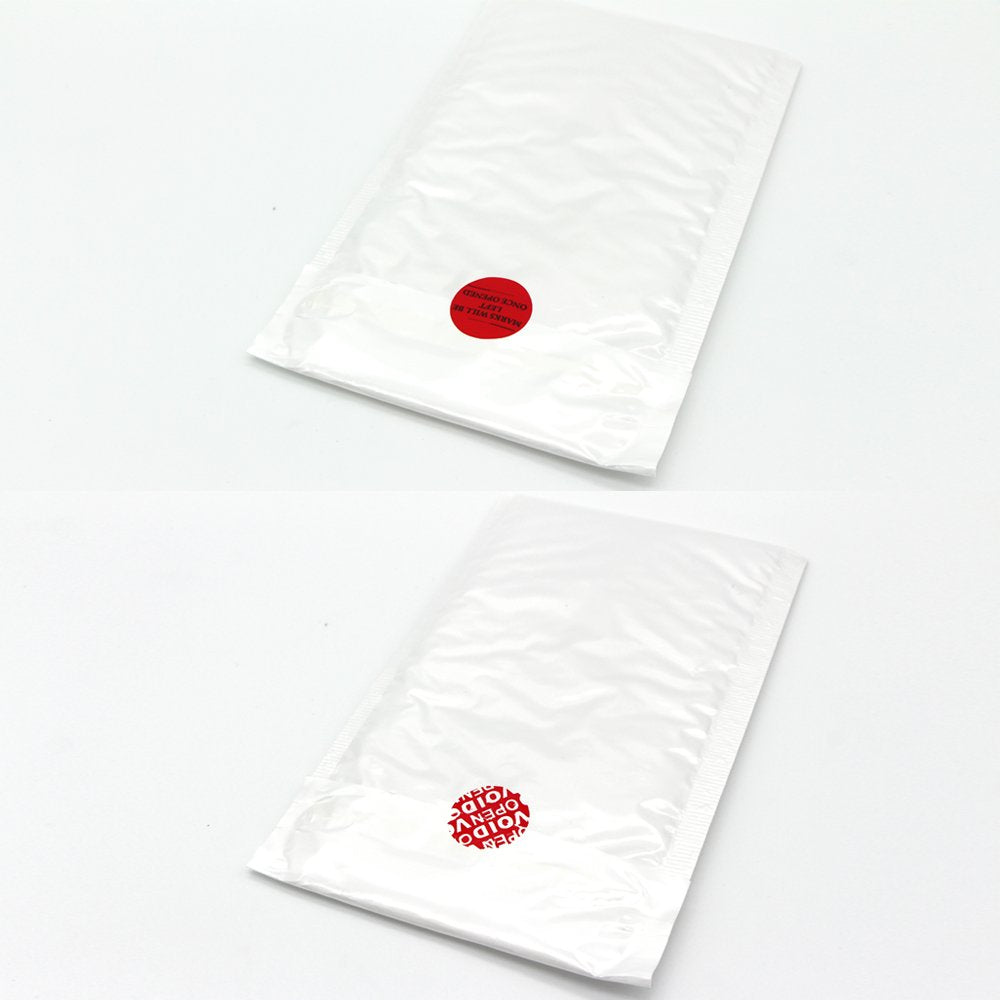 Solitary Walker 200Pcs Tamper Evident Security Void Stickers Diameter 1 inch Round Red Complete Transfer Tamper Proof Labels Safety Torn up Invalid Seals Tape