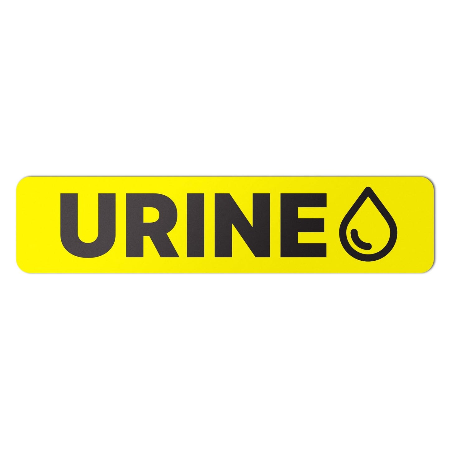 TucoDeals | 1.625" X 0.375" Urine Specimen Medical Stickers - Yellow Medical Laboratory Testing Healthcare Veterinary Label Stickers, Strong Adhesive (300 Labels on Sheet) 300 Labels