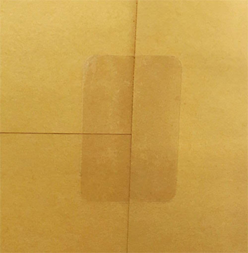 Ultra Clear Retail Wafer Seals for Mailing Packaging 1 x 1.5 Inch 500 Adhesive Stickers