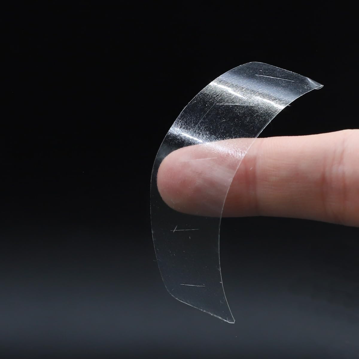 Ultra Clear Tamper Resistant Labels Large 3/4 x 3 1/2 Inch Rectangle Shape 500 Adhesive Labels