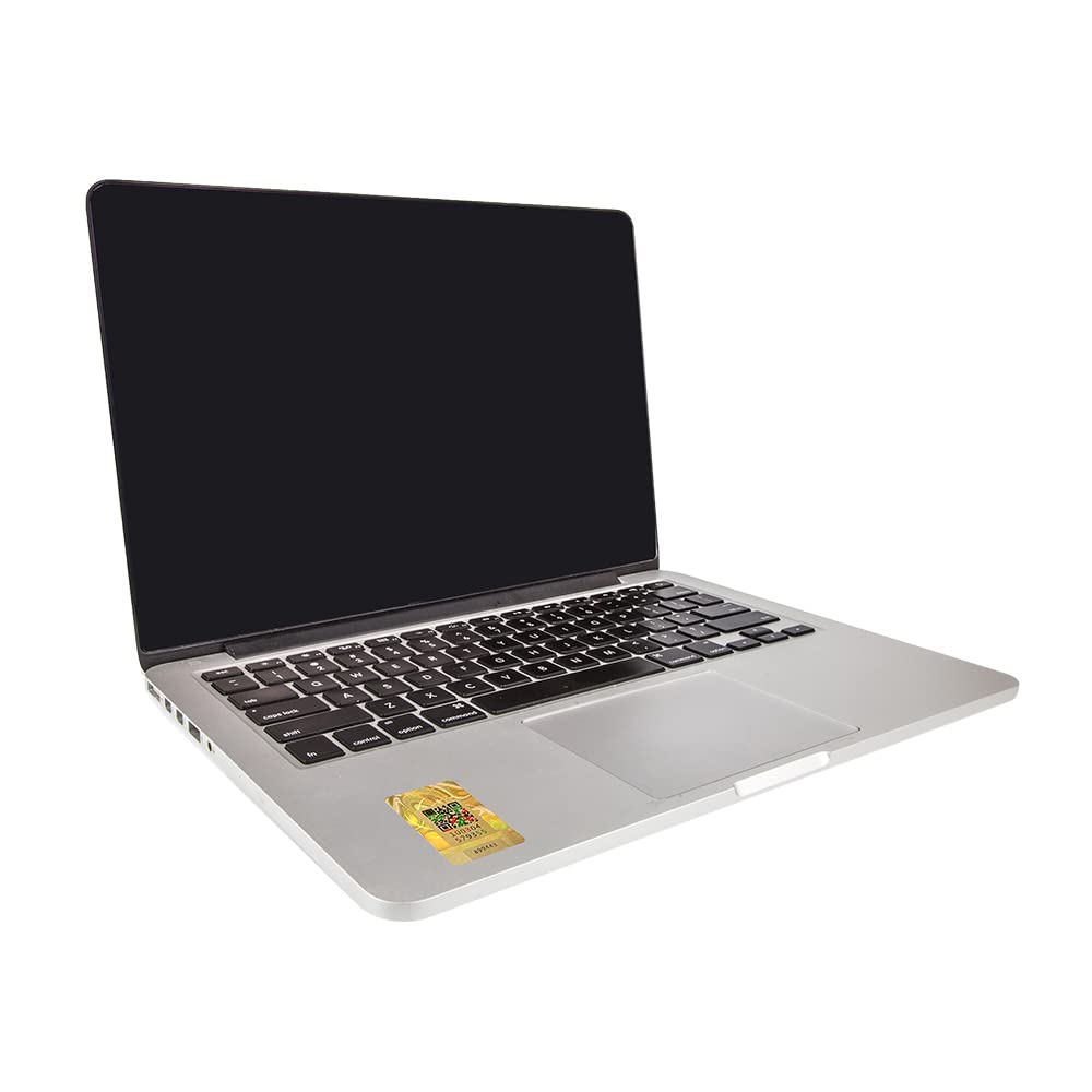 Anti-Counterfeit Smart Labels,1000 Units QR Code Stickers Security Tags Scratch Off Anti-Fake Serial Number Verification, Genuine Label Stickers Silver