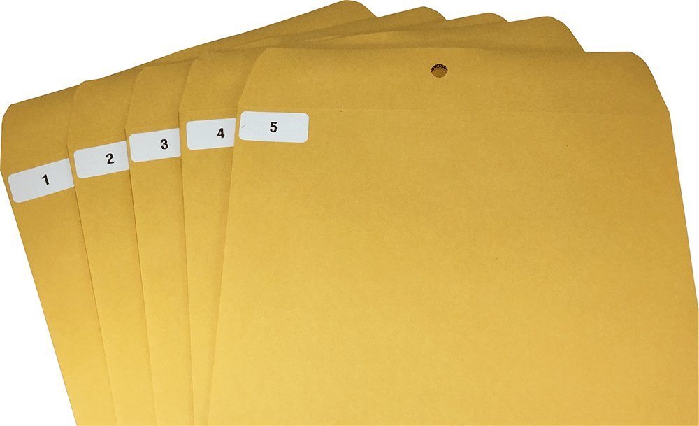 White with Black 1-1000 Consecutive Number Stickers, 3/4 Inch x 1 1/2 Inch Wide, 1 Label per Number, 1000 Total Labels