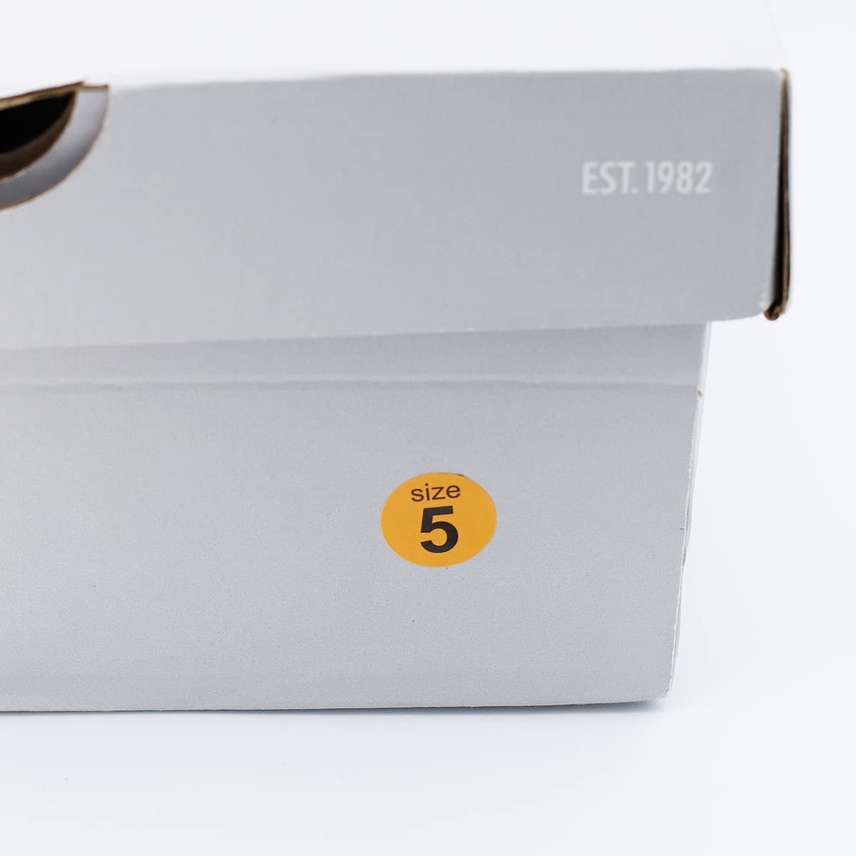 Shoe Size 5 Peach Stickers for Retail Clothing 0.75 Inch 500 Total Adhesive Labels Peach Size 5