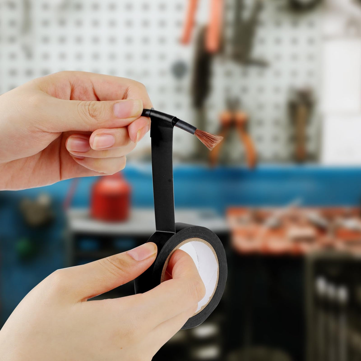Romeda 9 Pack Electrical Tapes, Electrical Tape Water, Sun, and Oil Resistant, Electrical Tape is Suitable for Most Domestic, Commercial, and Industrial environments - Black