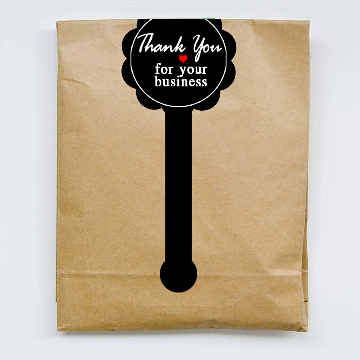 Thank You for Your Business Stickers,Tamper Evident Labels,Thank You for Your Order Labels,for Birthdays,Weddings,Giveaways,Perfect for Small Business Owner,200 Pcs.
