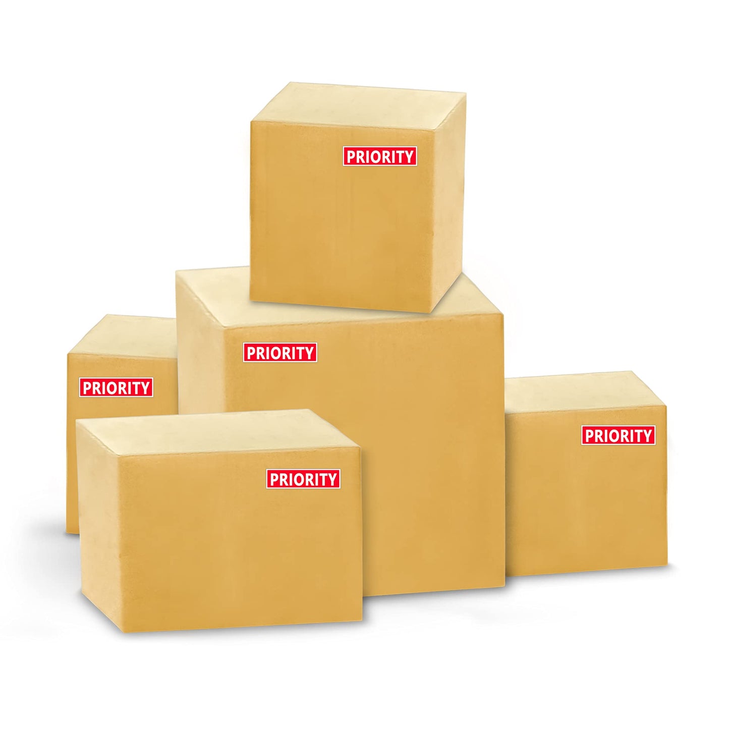 Priority Shipping Labels,Self Adhesive Mailing Sticker for Packing 4x1 Inch,500 Pcs Per Pack