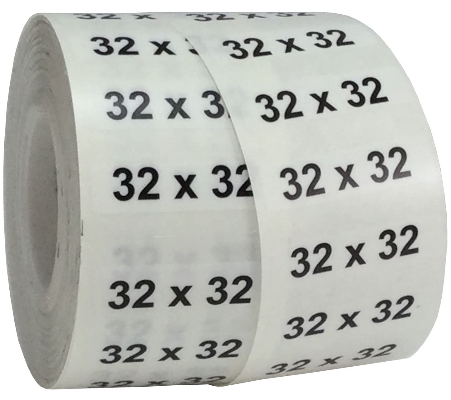 32 x 32 Men's Pants Clothing Size Strip Labels 1.25 x 5 125 Total Stickers 32 X 32