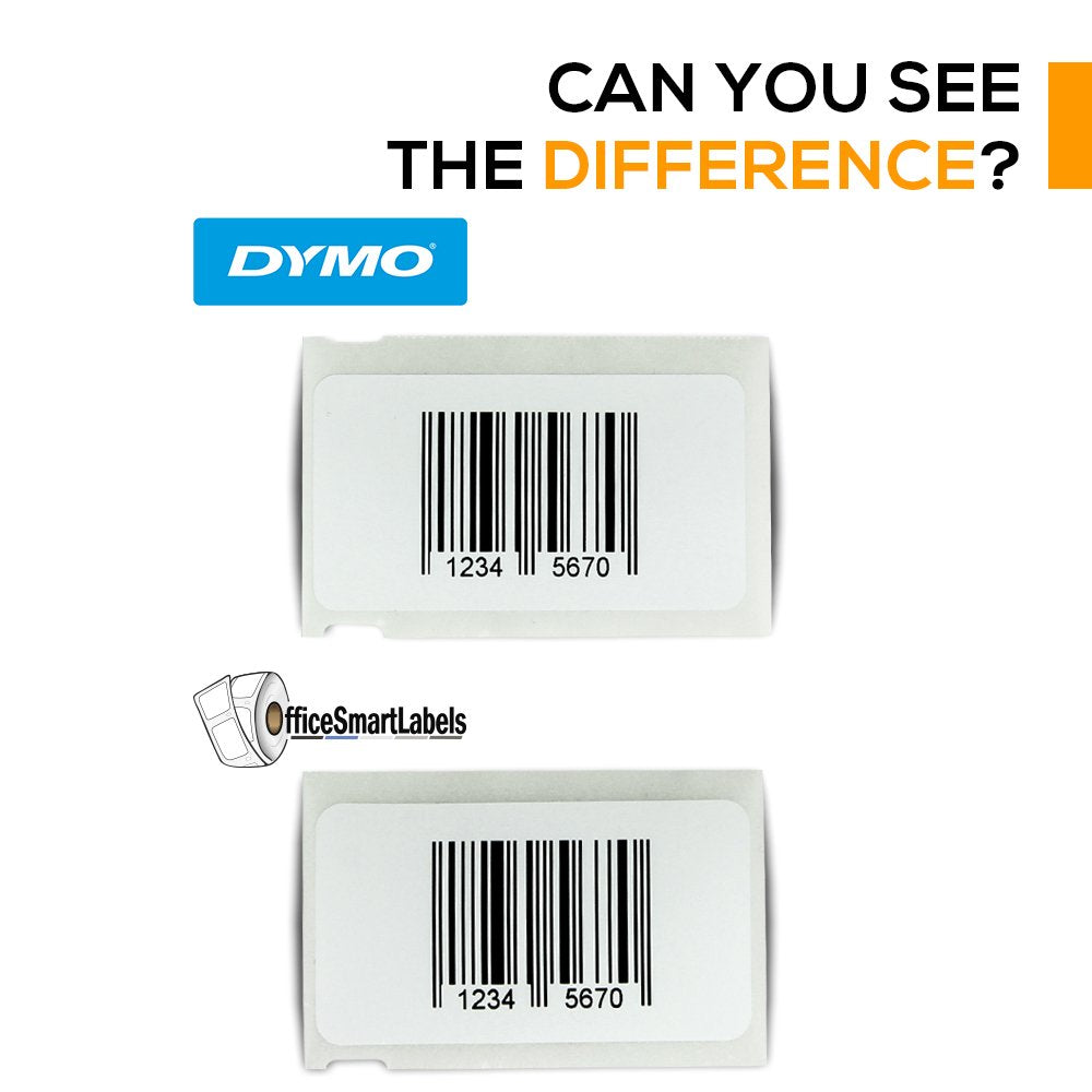 OfficeSmartLabels 2-1/4 x 1-1/4 inch, Multipurpose Labels, Compatible with 30334 (1 Roll / 1000 Labels Per Roll)